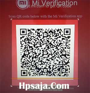 Langkah 3 scan barcode