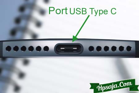 bentuk Port USB Type C