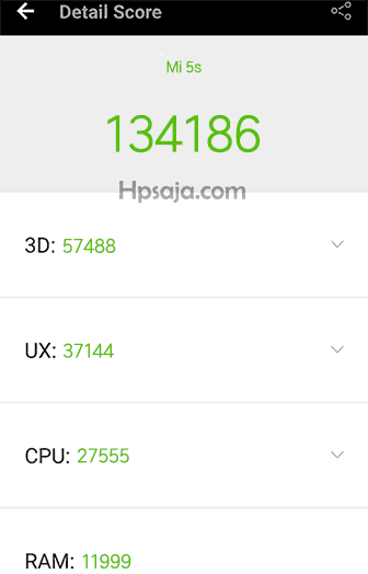 skor antutu xiaomi mi 5s