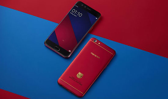 Harga Oppo F3 FCB Limited Edition dan Spesifikasi, Terbuat 