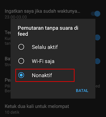 Berhasil Mematikan autoplay beranda youtube