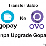 Begini cara transfer saldo Gopay ke OVO tanpa Upgrade