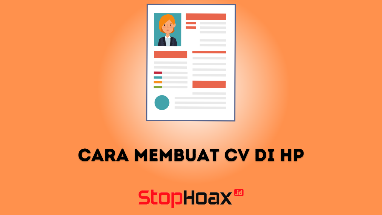 cara edit cv di hp