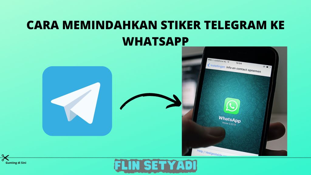 cara stiker telegram ke whatsapp