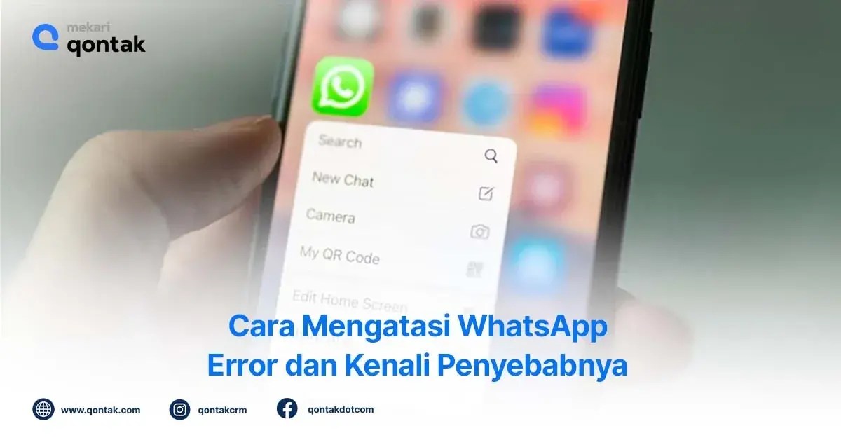 cara mengatasi whatsapp error pada android