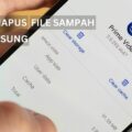 cara menghapus sampah di hp samsung