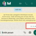 mengirim pesan kosong tanpa lewat