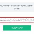 cara download audio di instagram terbaru