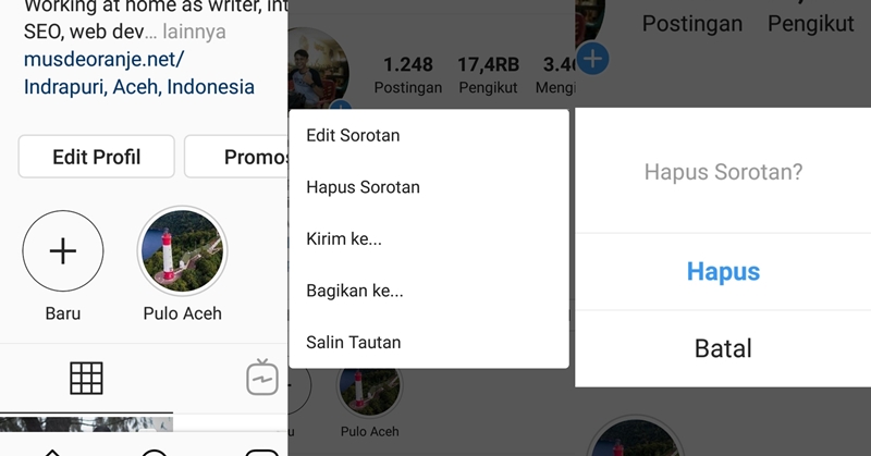 sorotan menambah ini seperti