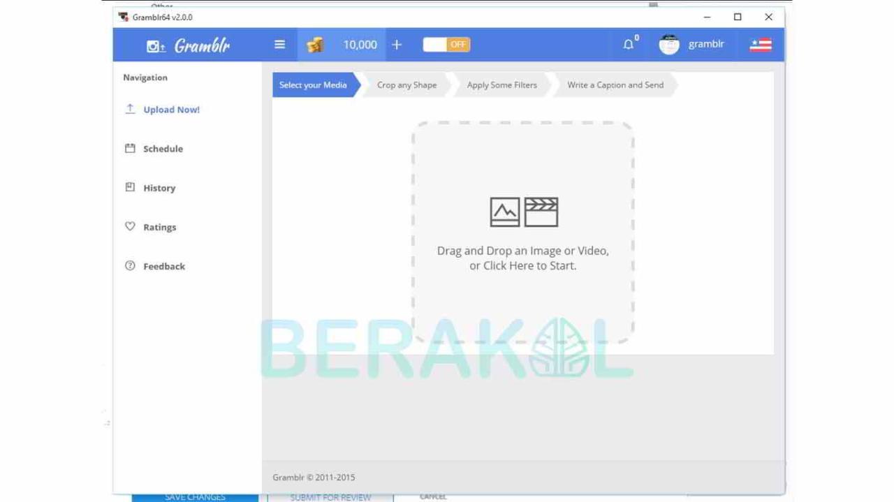 cara upload banyak foto di instagram lewat pc