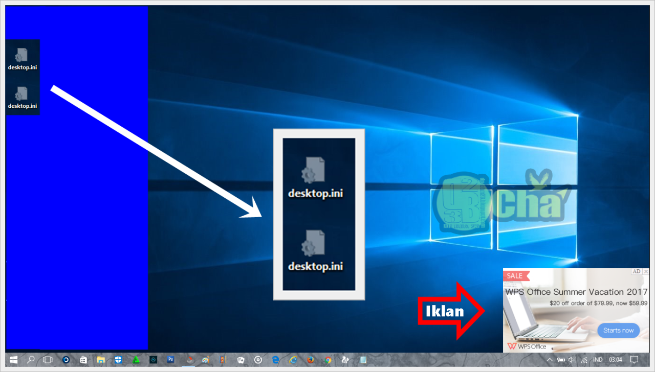 cara membersihkan desktop windows 10 terbaru