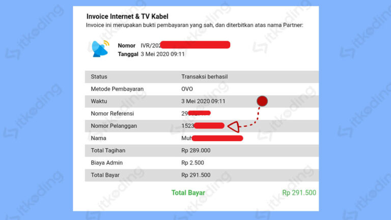 cara cek no tlp indihome