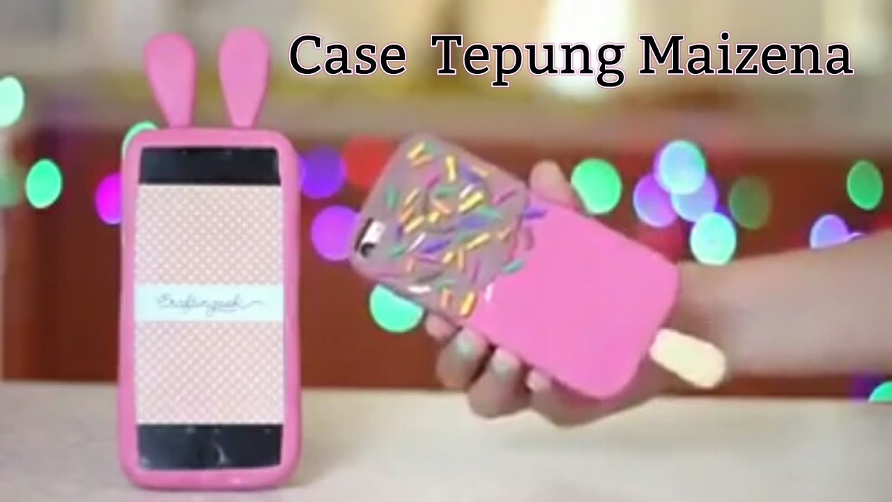 cara mempercantik case hp bening