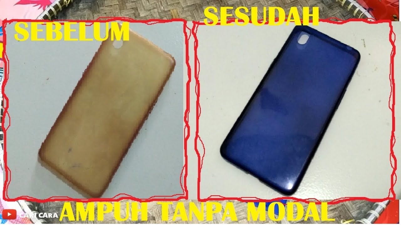 cara mempercantik case hp bening terbaru