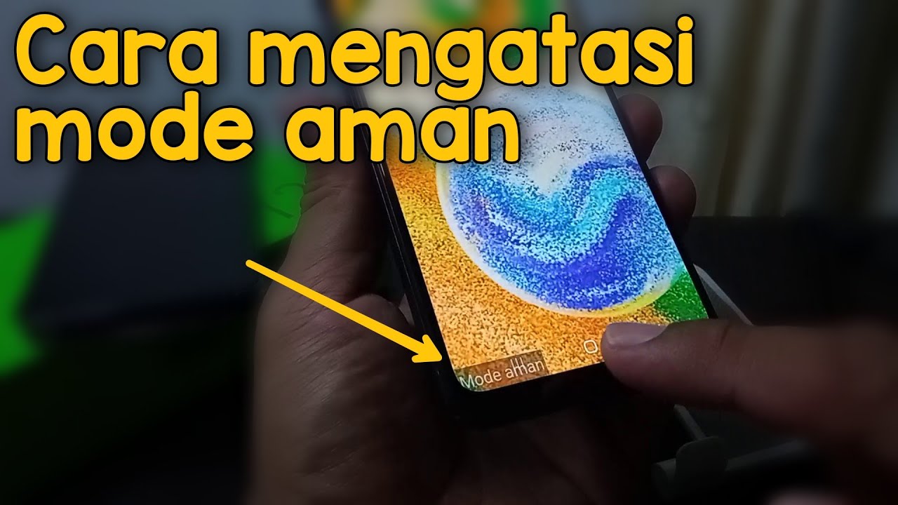 cara keluar mode aman samsung