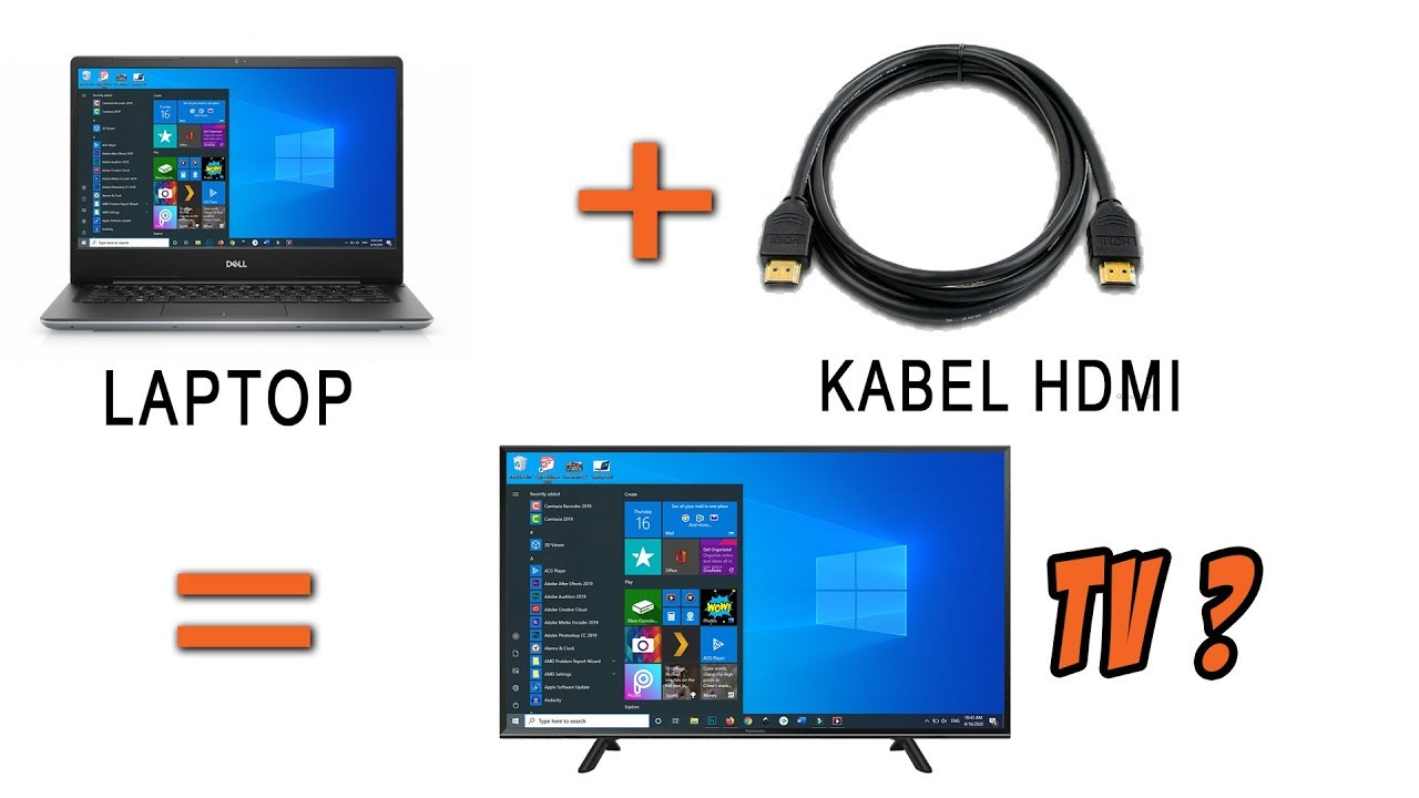 cara connect laptop ke smart tv terbaru