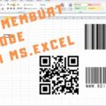 cara buat barcode di excel terbaru