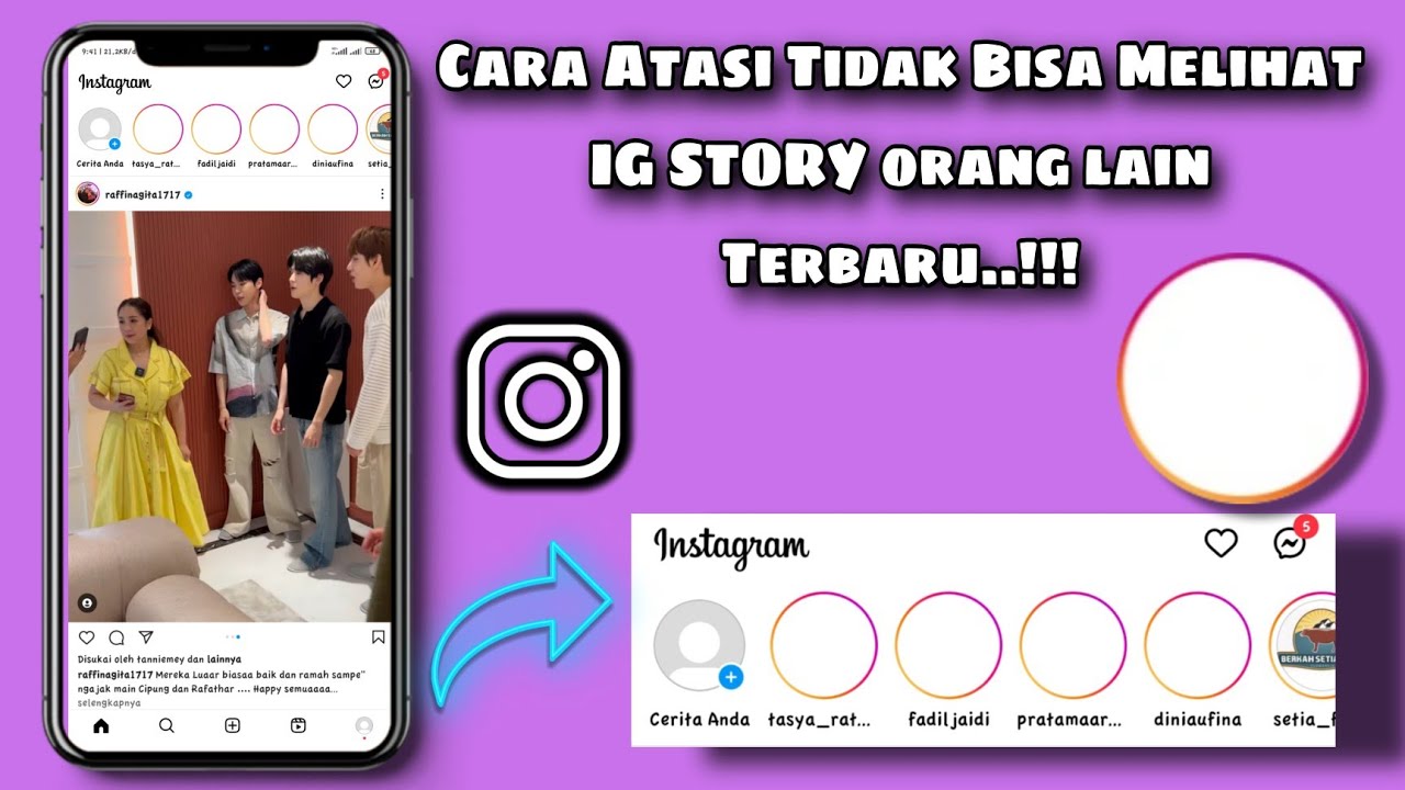 cara mengatasi story instagram error terbaru