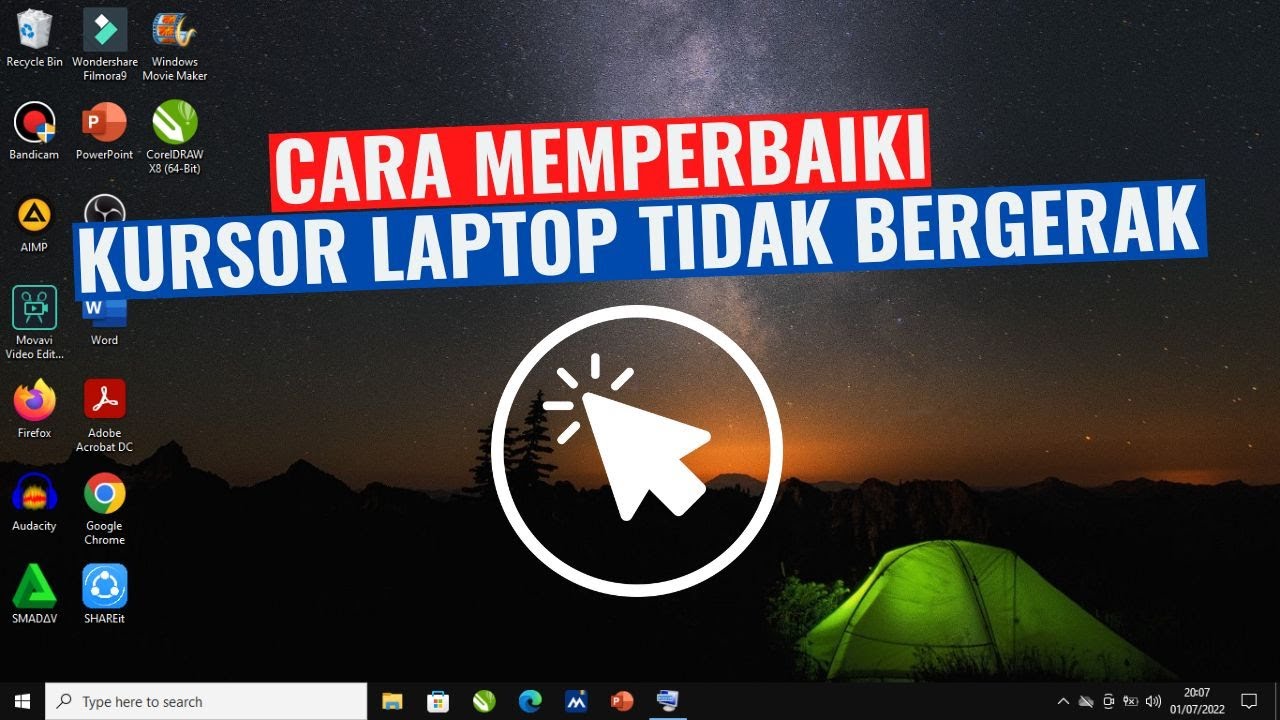 cara mengatasi kursor tidak bergerak