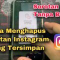 cara menghapus sorotan baru di ig