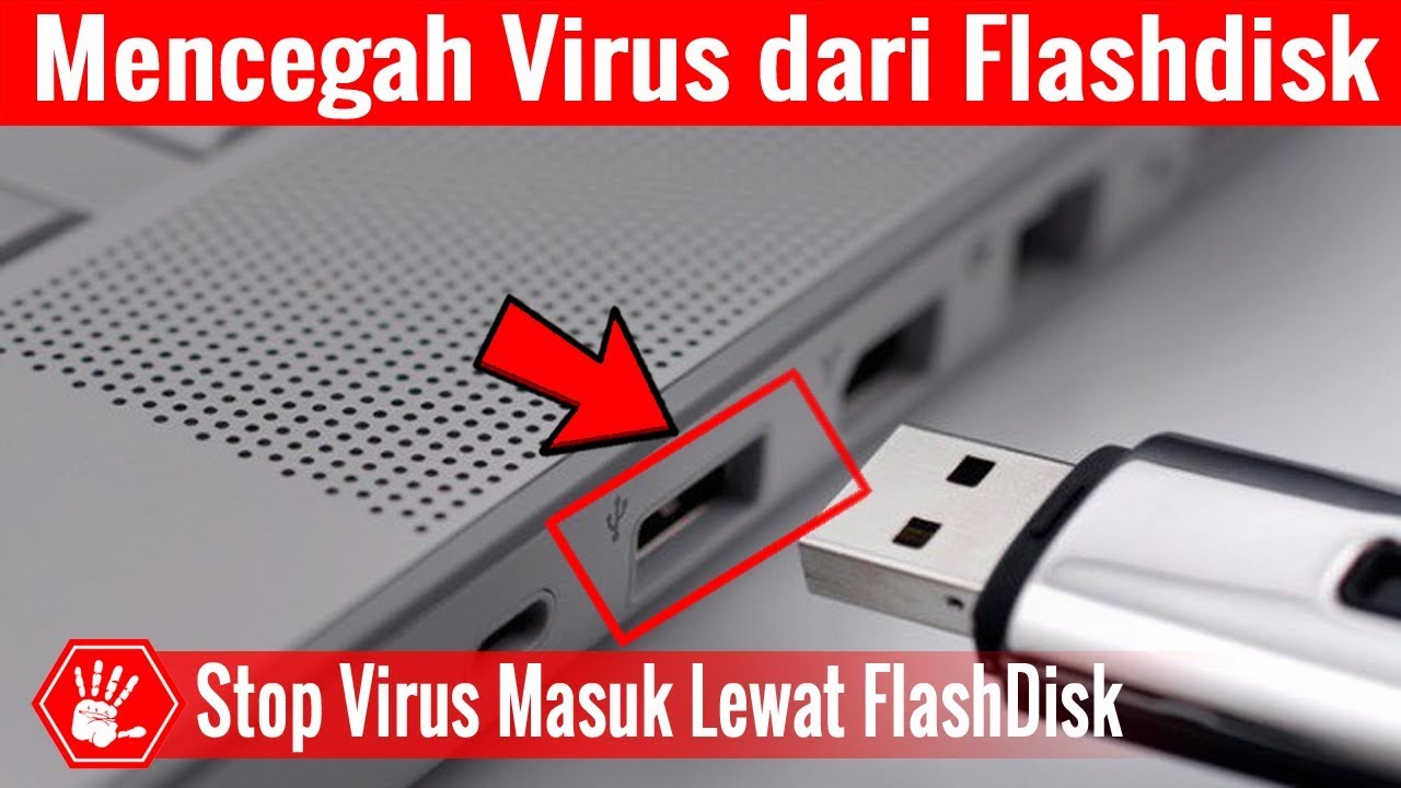 cara menghilangkan virus di flashdisk