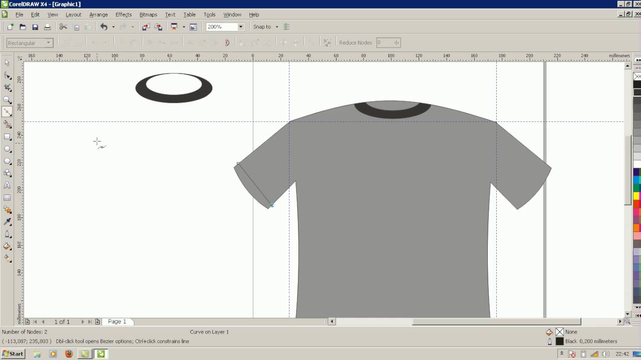 cara desain baju di laptop