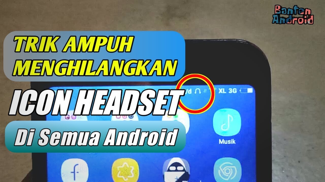 cara menghilangkan mode headset di hp