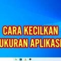 cara mengecilkan icon di laptop terbaru