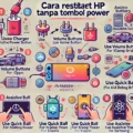 cara restart hp tanpa tombol power